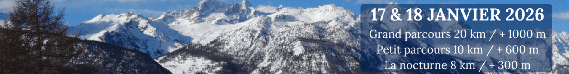 Serre Che Snow Trail banner ambilight